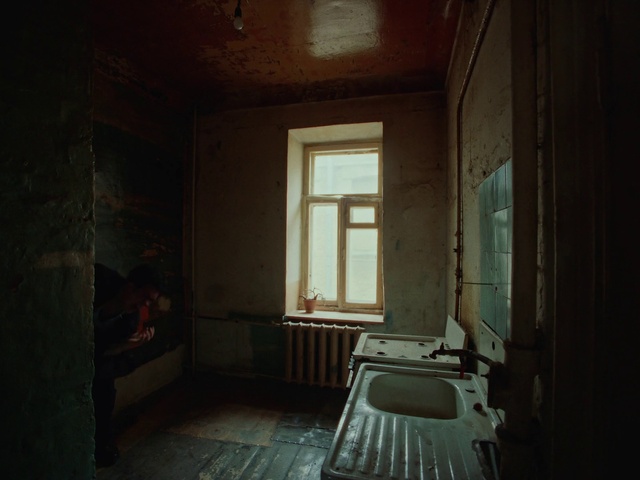 Video Reference: Window, Building, Fixture, Wood, Interior design, Floor, Flooring, Tints and shades, Hardwood, Darkness