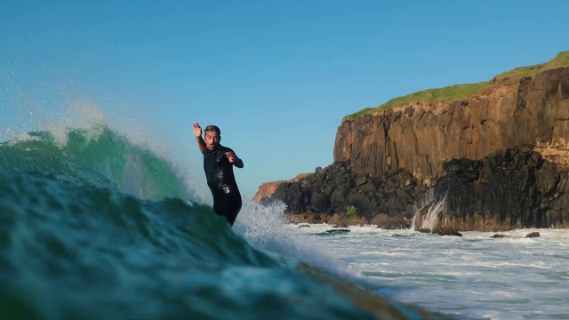 Video Reference: Water, Sky, Surfboard, Surfing, Coastal and oceanic landforms, Outdoor recreation, Terrain, Surfing Equipment, Travel, Wind wave