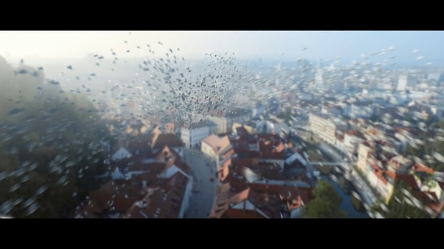 Video Reference: Atmosphere, World, Sky, Water, Atmospheric phenomenon, Urban design, Landscape, Horizon, City, Tower block