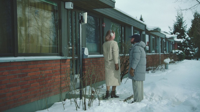 Video Reference: Snow, Window, Building, Tree, Sky, House, Door, Freezing, Winter, Plant