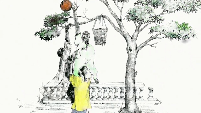Video Reference: Plant, World, Tree, People in nature, Gesture, Trunk, Art, Happy, Basketball, People