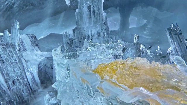 Video Reference: World, Nature, Atmospheric phenomenon, Freezing, Glacial landform, Melting, Natural landscape, Geological phenomenon, Formation, Ice cap