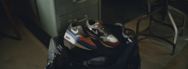 Video Reference: Walking shoe, Grey, Athletic shoe, Sportswear, Carmine, Cross training shoe, Darkness, Outdoor shoe, Electric blue, Visual arts