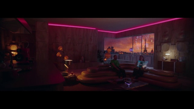 Video Reference: Building, Purple, Performing arts, Entertainment, Music venue, Event, House, Leisure, Magenta, Performance art