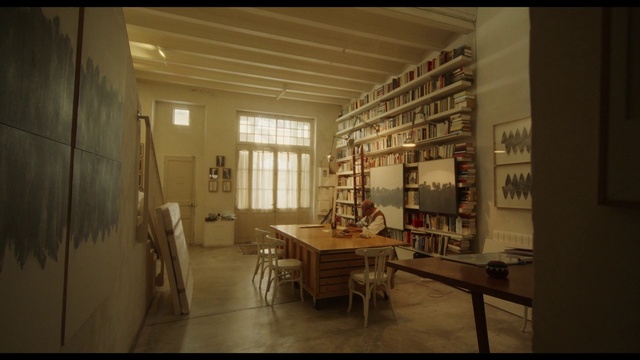 Video Reference: Furniture, Table, Bookcase, Shelf, Wood, Shelving, Building, Interior design, Publication, Floor