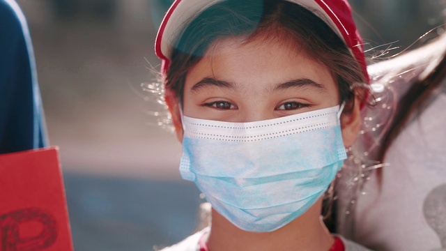 Video Reference: Skin, Eyebrow, Mouth, Eye, Eyelash, Azure, Sports gear, Neck, Glove, Sports equipment