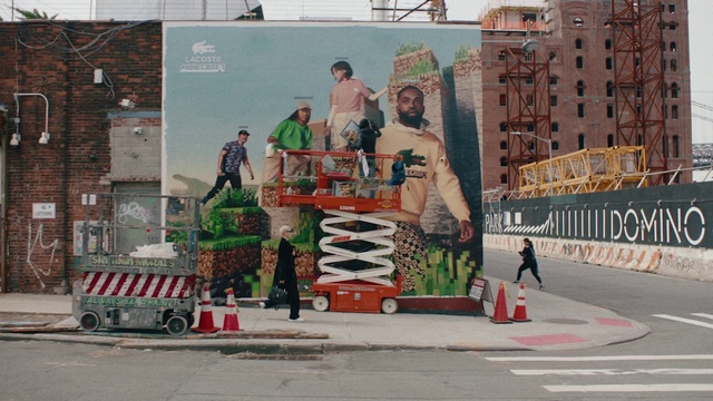 Video Reference: Plant, Art, Urban design, Building, Neighbourhood, Wall, Graffiti, Facade, Painting, Tree