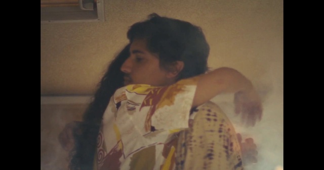 Video Reference: Jaw, Neck, Sleeve, Dress, Gesture, Art, Tints and shades, Room, Vintage clothing, Linens