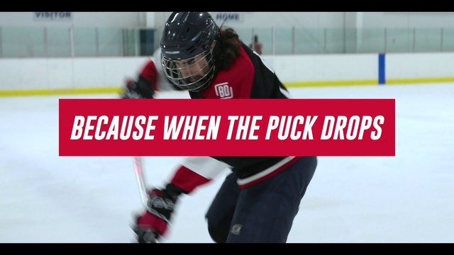 Video Reference: Hockey protective equipment, Helmet, Sports uniform, Sports gear, Ice hockey equipment, Jersey, Sports jersey, Hockey pants, Glove, Sports equipment