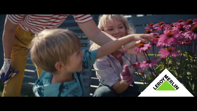 Video Reference: Flower, Plant, Facial expression, Human, Happy, Gesture, Petal, Finger, Toddler, Grass