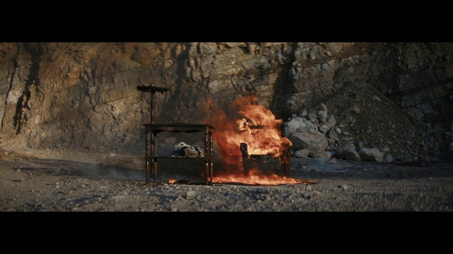 Video Reference: Wood, Fire, Flame, Heat, Bonfire, Gas, Landscape, Geological phenomenon, Tints and shades, Campfire