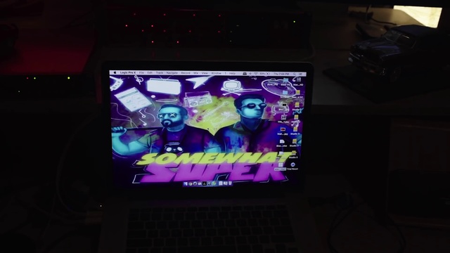 Video Reference: Purple, Gadget, Font, Personal computer, Entertainment, Flat panel display, Computer, Display device, Magenta, Output device