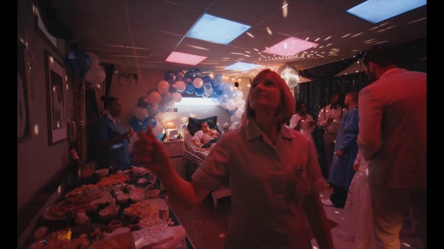 Video Reference: Shirt, Hat, Fun, Jacket, Crowd, Tableware, Event, Leisure, Entertainment, Magenta