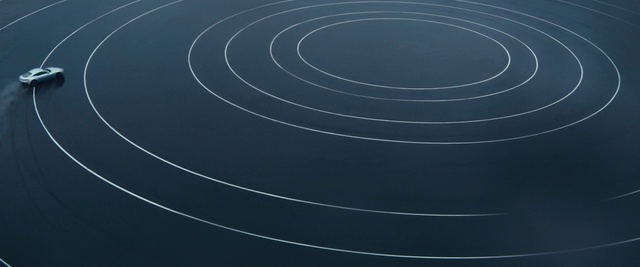 Video Reference: Electric blue, Circle, Pattern, Symmetry, Parallel, Rectangle, Sky, Science, Composite material, Recreation