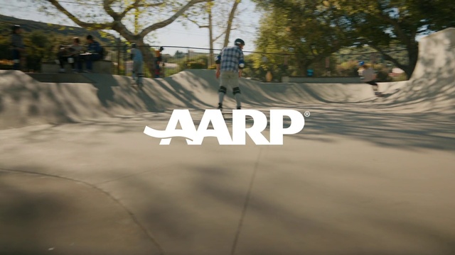 Video Reference: Tree, Asphalt, Sky, Skatepark, Road surface, Sports equipment, Leisure, Grass, Font, Recreation