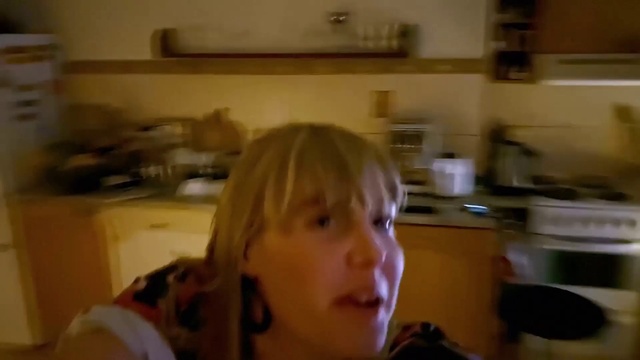 Video Reference: Jaw, Eyelash, Ear, Bangs, Long hair, Kitchen appliance, Room, Cooking, Hair coloring, Surfer hair