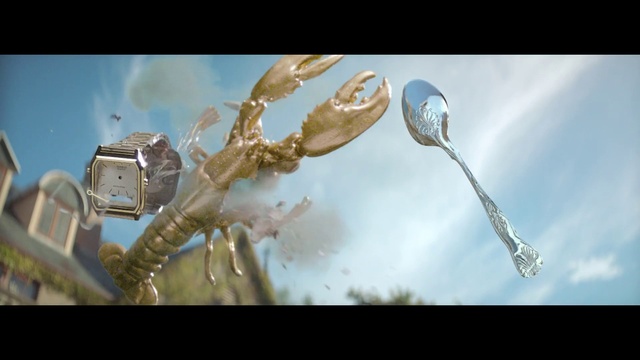 Video Reference: Sky, Cloud, Organism, Branch, Gesture, Twig, Font, Art, Electric blue, Jewellery