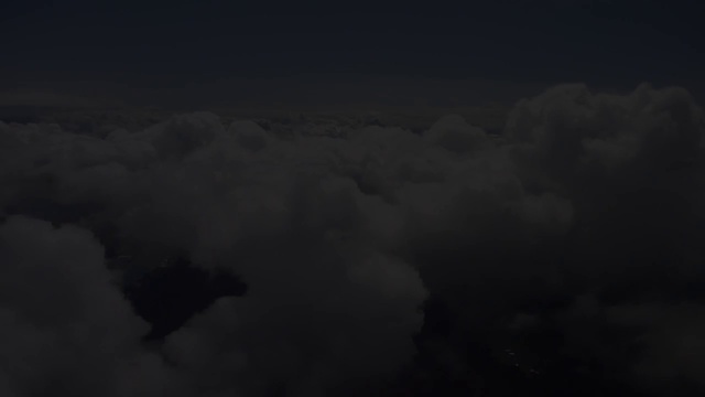 Video Reference: Cloud, Sky, Cumulus, Landscape, Meteorological phenomenon, Horizon, Darkness, Evening, Wing, Mist