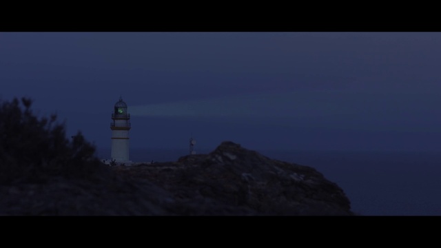 Video Reference: Lighthouse, Sky, Tower, Beacon, Dusk, Terrain, Cloud, Horizon, Landscape, Calm