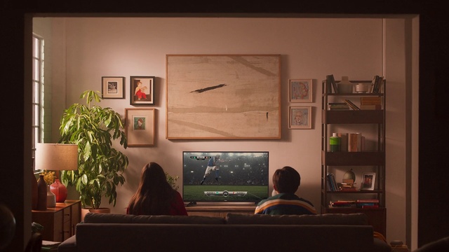 Video Reference: Picture frame, Building, Plant, Living room, Interior design, Comfort, Shelf, Wood, House, Houseplant