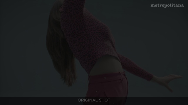 Video Reference: Flash photography, Neck, Sleeve, Gesture, Grey, Elbow, Electric blue, Font, Darkness, Magenta