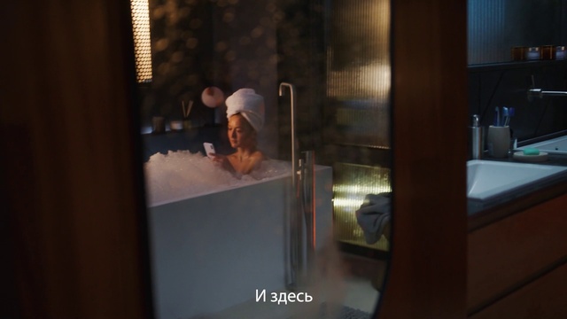 Video Reference: Sink, Hat, Plumbing fixture, Tap, Wood, Glass, Eyewear, Countertop, Reflection, Room