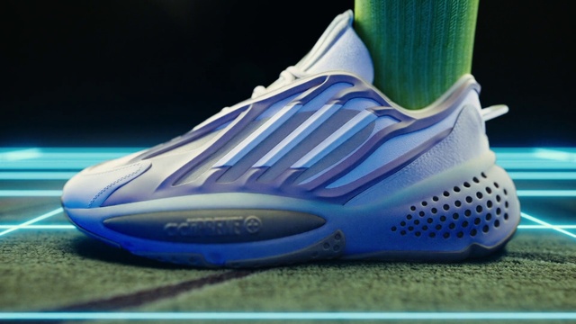 Video Reference: Shoe, Sports equipment, Product, Walking shoe, Outdoor shoe, Sportswear, Sneakers, Cleat, Electric blue, Athletic shoe