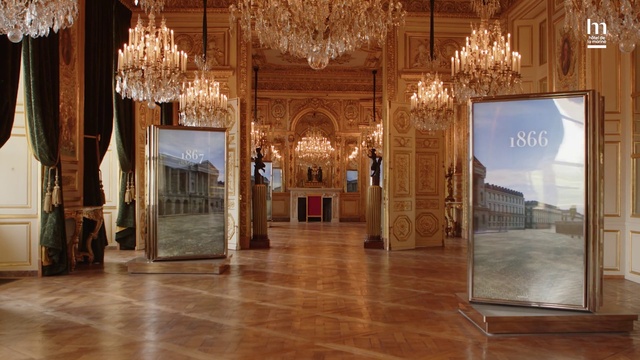 Video Reference: Building, Interior design, Decoration, Wood, Hall, Floor, Flooring, Ceiling, Chandelier, Tile flooring