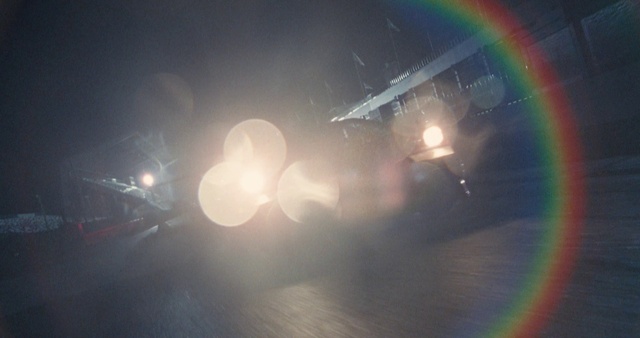 Video Reference: Rainbow, Atmosphere, Light, Automotive lighting, Line, Atmospheric phenomenon, Lens flare, Cloud, Circle, Space