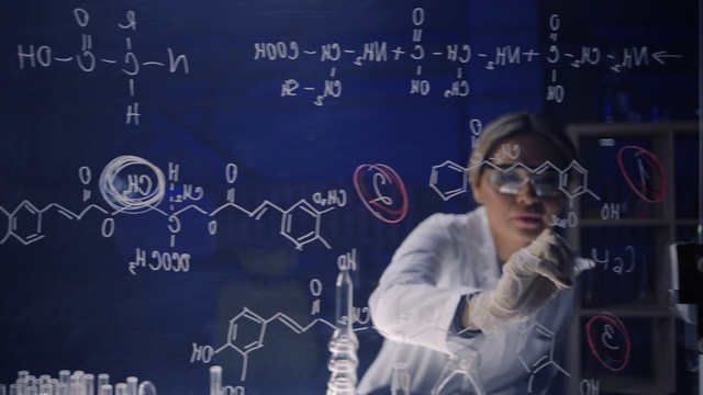 Video Reference: Organism, Handwriting, Font, Blackboard, Space, Writing, Event, Electric blue, Engineering, Hat