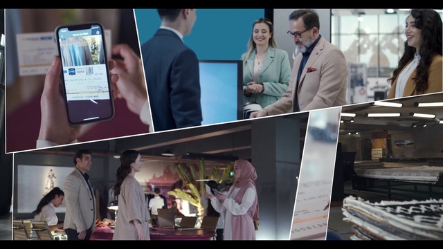 Video Reference: Product, Coat, Suit, Collage, White-collar worker, Formal wear, Display device, Mobile phone, Event, Communication Device