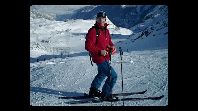 Video Reference: Snow, Slope, Mountain, Outdoor recreation, Sports equipment, Ski Equipment, Cloud, Sky, Ice cap, Ski pole