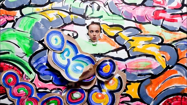 Video Reference: Vertebrate, Paint, Graffiti, Painting, Art, Art paint, Mural, Pattern, Illustration, Visual arts