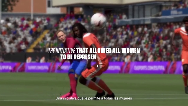 Video Reference: Shorts, Sports equipment, Sports uniform, Football, Soccer, Purple, Player, Fan, Ball, Ball game