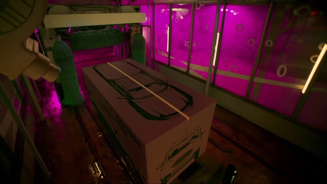 Video Reference: Purple, Pink, Entertainment, Magenta, Flooring, Event, Space, Visual effect lighting, Room, Machine