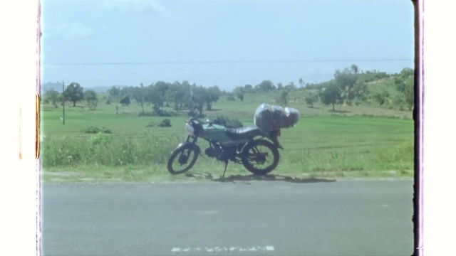 Video Reference: Wheel, Sky, Plant, Tire, Motorcycle, Automotive tire, Vehicle, Tree, Motor vehicle, Motorcycling