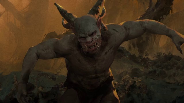 Video Reference: Jaw, Gesture, Plant, Flash photography, Art, Horn, Mythical creature, Fictional character, Wood, Sculpture