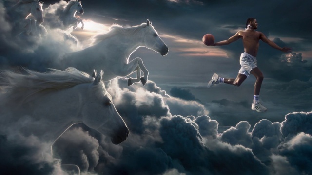 Video Reference: Cloud, Sky, Atmosphere, Horse, Light, People in nature, Flash photography, Gesture, Happy, Working animal