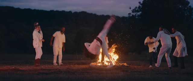 Video Reference: Sky, Flash photography, Fire, Gesture, Happy, Flame, Cloud, Entertainment, Heat, Landscape