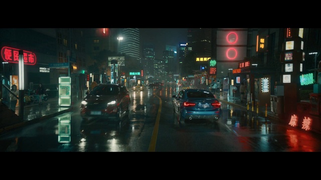 Video Reference: Car, Tire, Vehicle, Automotive lighting, Building, Wheel, Road surface, Electricity, Mode of transport, Street light