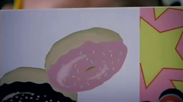 Video Reference: Paint, Plant, Purple, Art, Pink, Petal, Violet, Font, Creative arts, Magenta