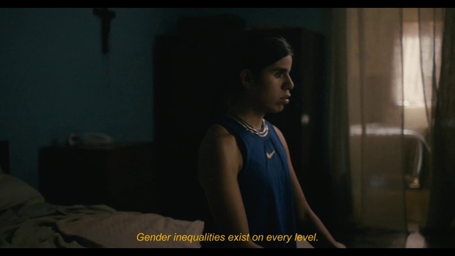 Video Reference: Flash photography, Neck, Sleeve, Vest, Midnight, Elbow, Electric blue, Event, Fashion design, Entertainment