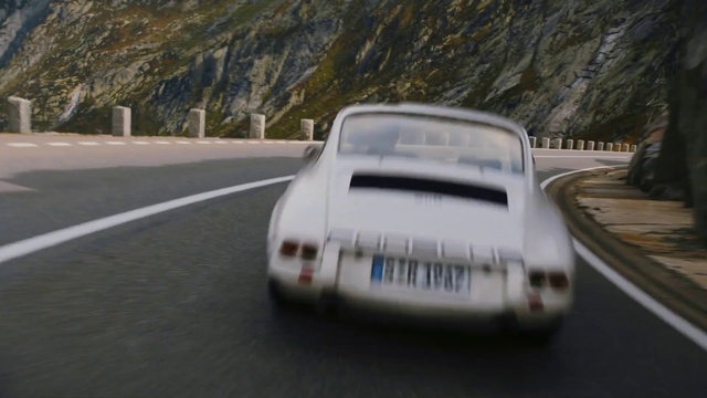 Video Reference: Car, Vehicle, Hood, Automotive lighting, Motor vehicle, Automotive design, Automotive exterior, Bumper, Mountain, Personal luxury car