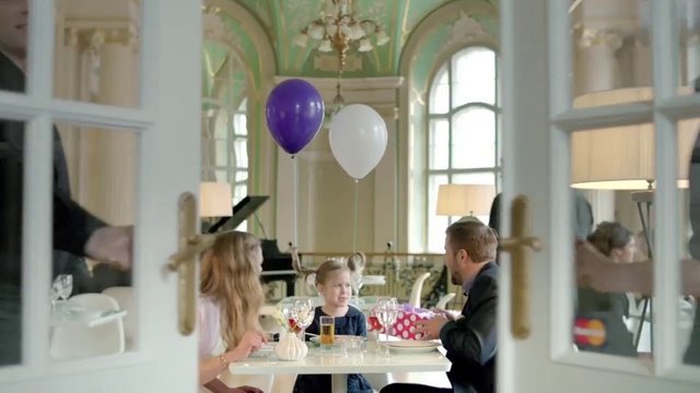 Video Reference: Table, Window, Lighting, Interior design, Balloon, Event, Leisure, Suit, Fun, Conversation