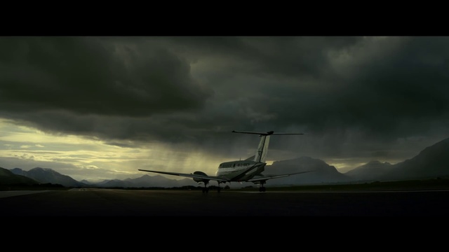 Video Reference: Cloud, Sky, Vehicle, Aircraft, Airplane, Runway, Aerospace manufacturer, Aircraft engine, Flap, Aviation