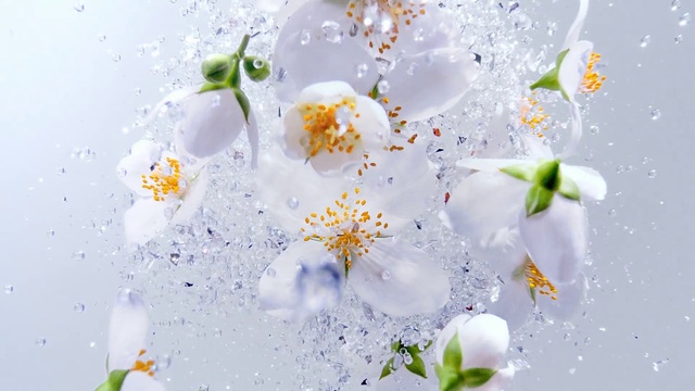 Video Reference: Liquid, Water, Petal, Fluid, Organism, Dishware, Natural landscape, Drop, Close-up, Macro photography