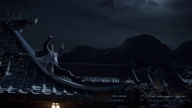 Video Reference: Cloud, Sky, World, Mountain, Chinese architecture, Tree, Flash photography, Roof, City, Temple