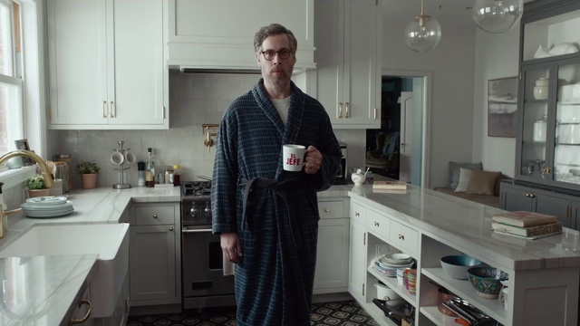 Video Reference: Cabinetry, Countertop, Property, White, Kitchen, Black, Sleeve, Lighting, Interior design, Grey