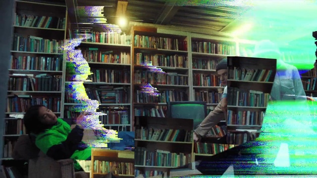 Video Reference: Bookcase, Shelf, Furniture, Building, Book, Green, Shelving, Publication, Interior design, Retail
