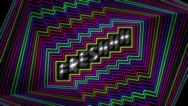 Video Reference: Colorfulness, Purple, Rectangle, Product, Textile, Orange, Violet, Art, Font, Line